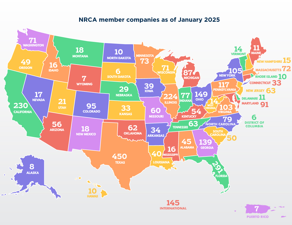 members of nrca in the US